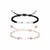 Verstellbares geflochtenes Perlenarmband Brehn
