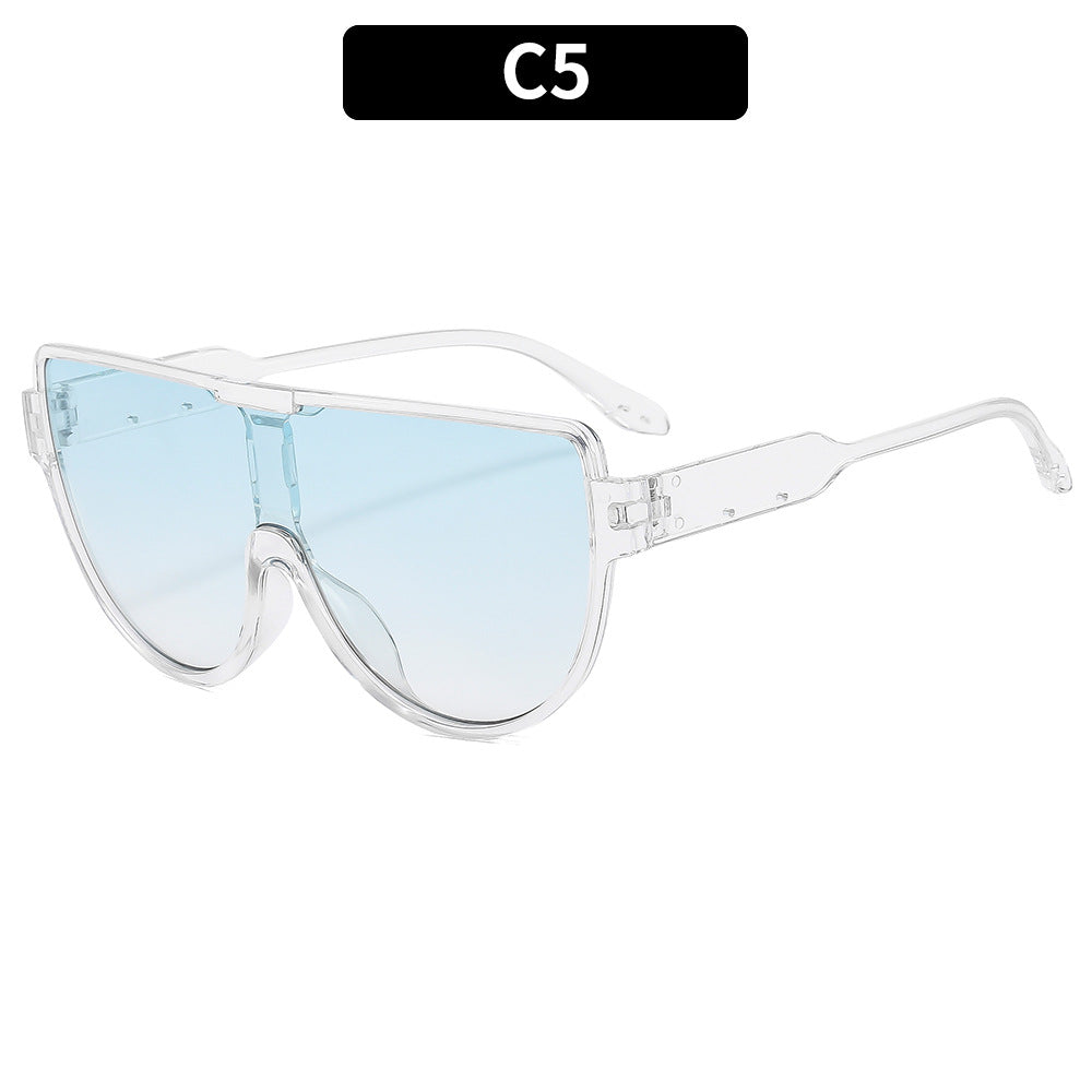 Futuristische Übergroße Schildsonnenbrille 1787664569