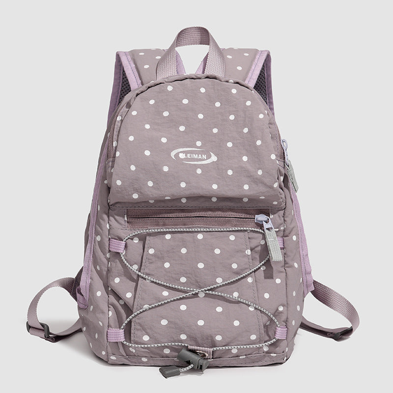 Trendy gepunkteter lässiger Rucksack Brehn