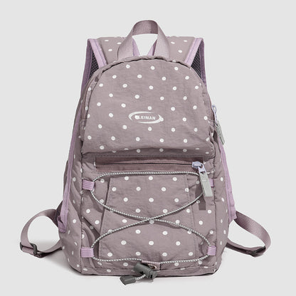 Trendy gepunkteter lässiger Rucksack Brehn