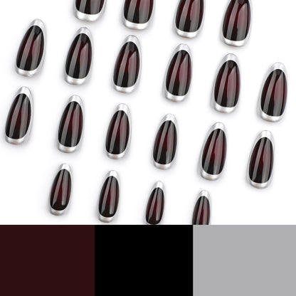 Stylische Stiletto-Nägel mit elegantem Glanz Brehn