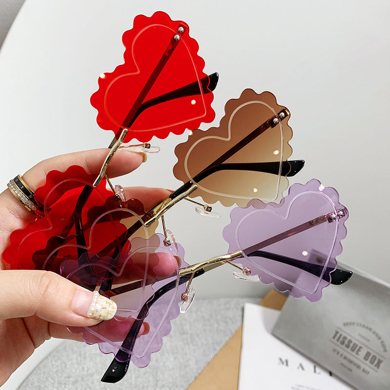 Damen Cat-Eye Sonnenbrille im einzigartigen Herzdesign Brehn