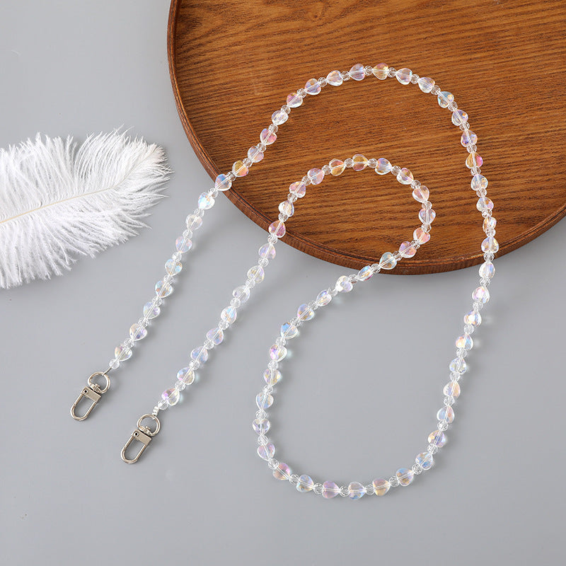 Elegante Perlen Brillenband Brehn