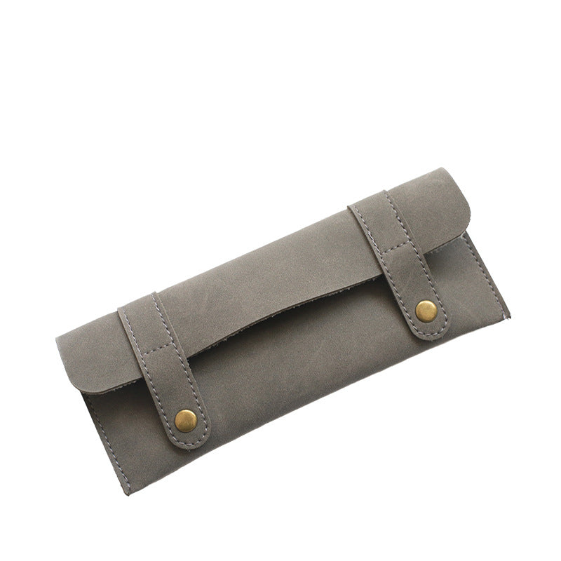 Stylischer Leder Stiftrollen Organizer
