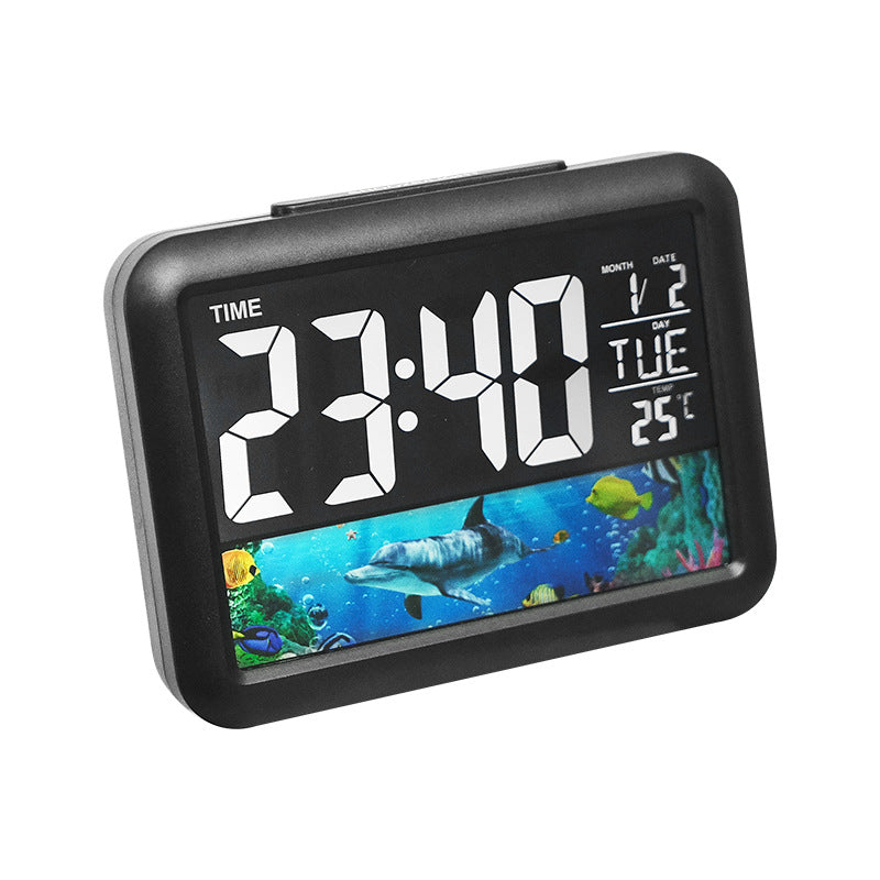 Digitaler Wecker mit Unterwassermotiv Brehn