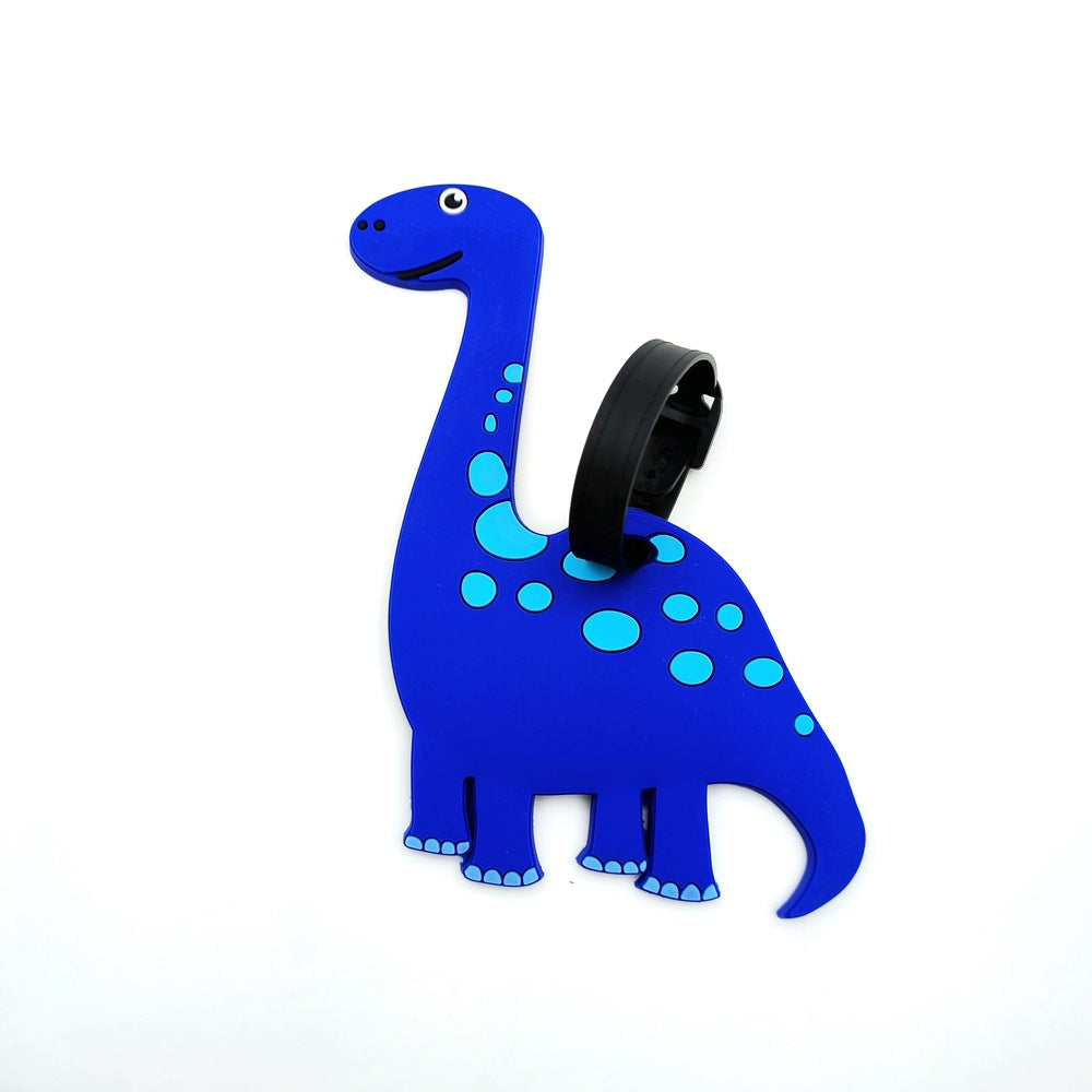 Dinosaur-förmiger Gepäckidentifikator Brehn
