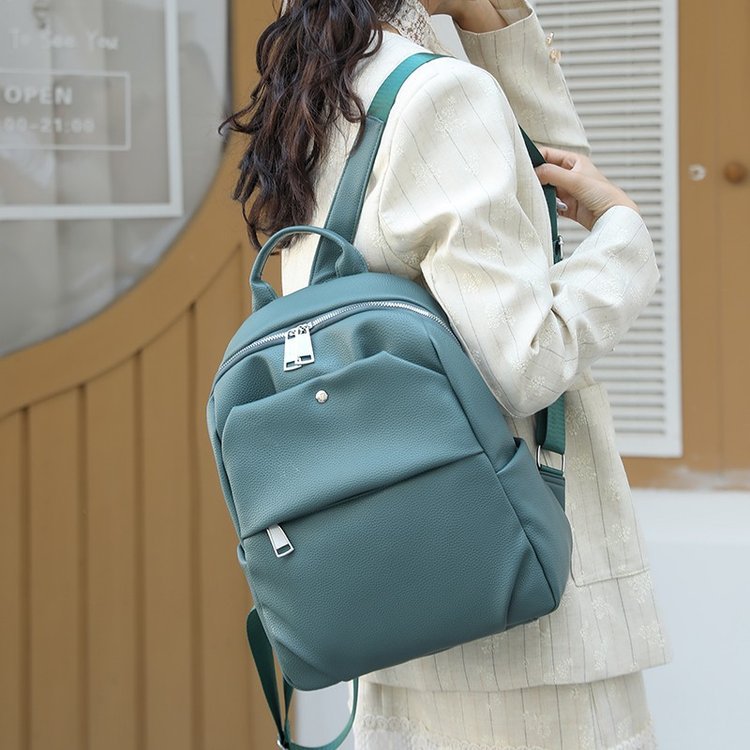 Premium Leder Laptop Rucksack Brehn
