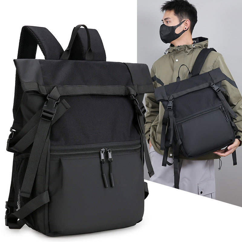 Stylische Roll-Top-Rucksack Brehn
