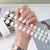 Glänzendes Press-On Nagelset Brehn 1789086048