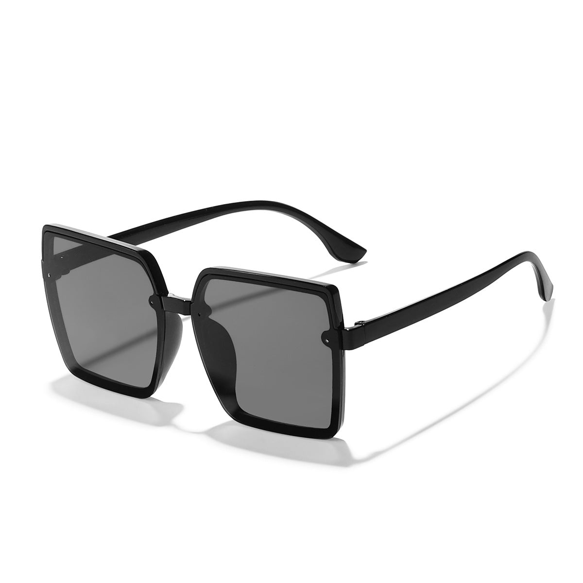 Damen quadratische Sonnenbrille mit UV-Schutz und eleganter Rahmenstruktur Brehn