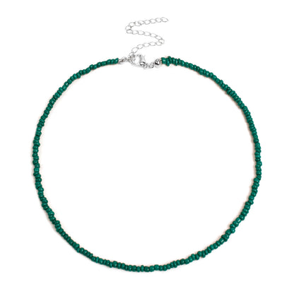 Buntes Perlen-Choker-Halsband Brehn