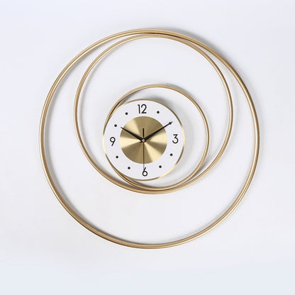 Künstlerische Wanduhr mit minimalistischem Design Brehn