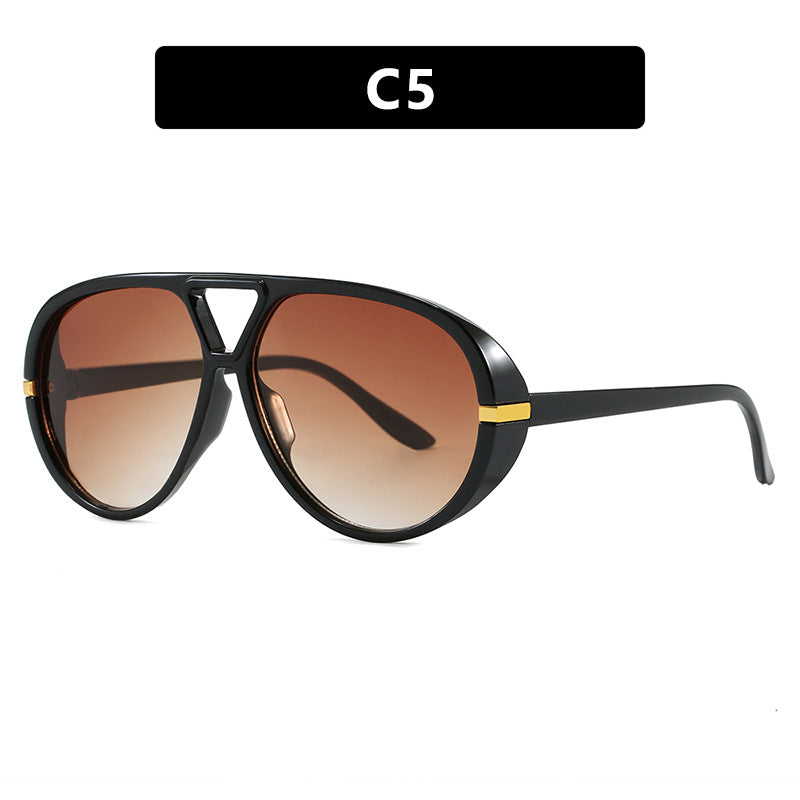 Damen modische große Sonnenbrille mit elegantem Rahmen und schützenden Gläsern Brehn