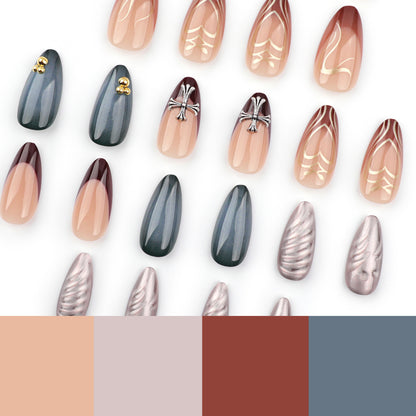 Kunstvolle und elegante Nagelverzierung Brehn