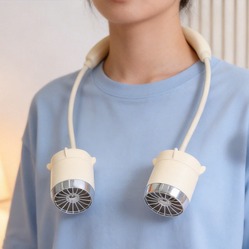 Damen Tragbarer Nackenventilator mit flexibler Nutzung Brehn