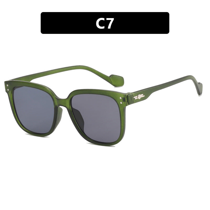 Damen quadratische Sonnenbrille mit sanften Farbverlauf und schützendem UV-Filter Brehn
