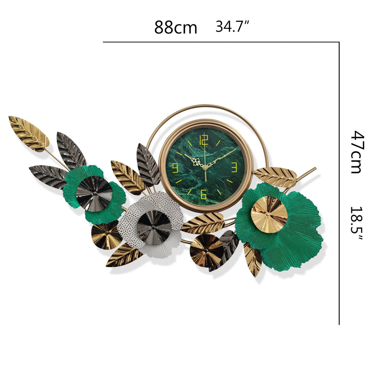 Dekorative Wanduhr Brehn