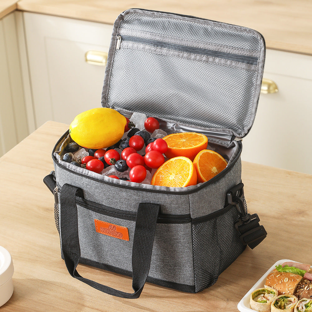Damen Isolierte Kühltasche mit elegantem Blumenmuster Brehn