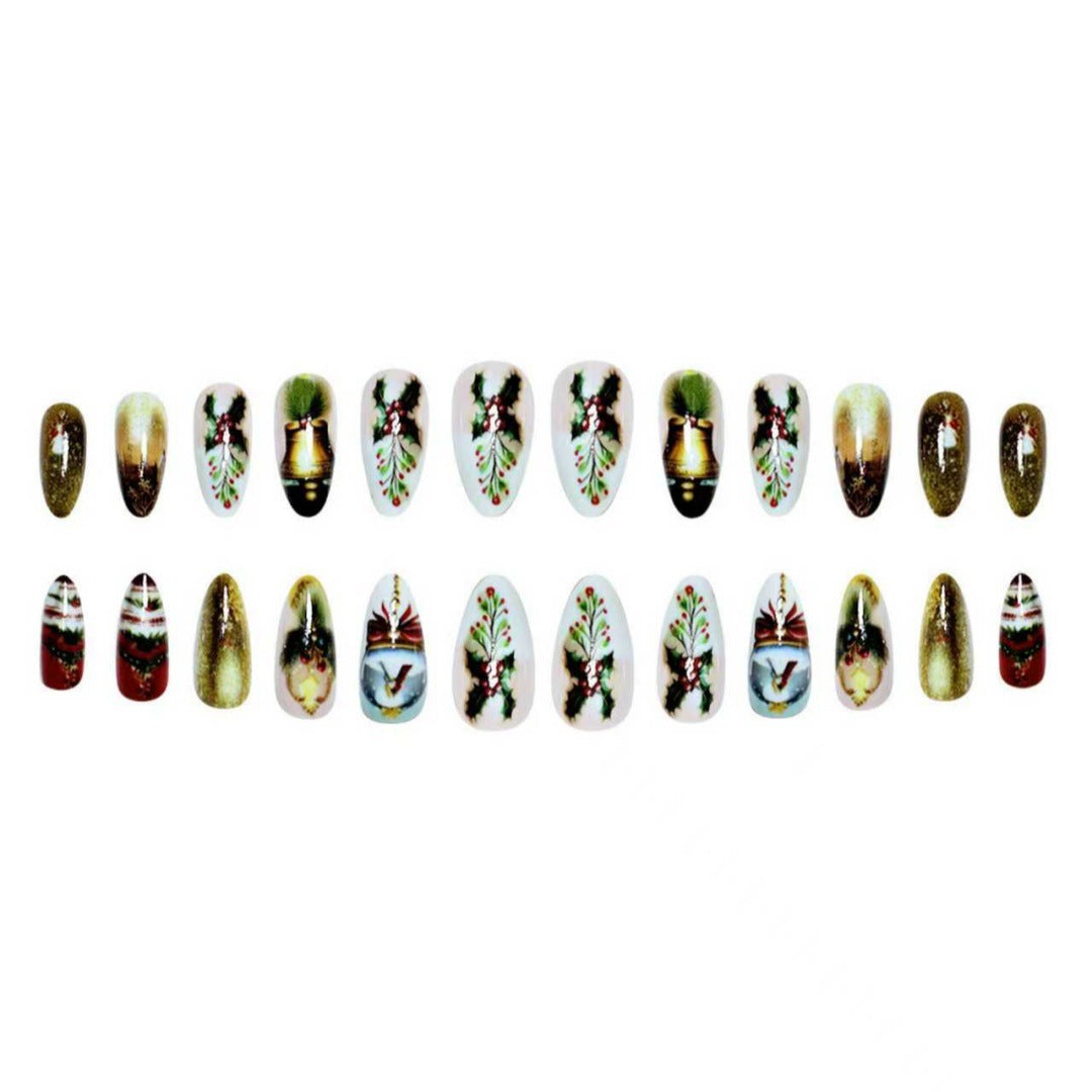 Festliche Nagelkunst-Wraps Brehn