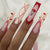Herz-Themen Press-On Nagelkunst Set Brehn