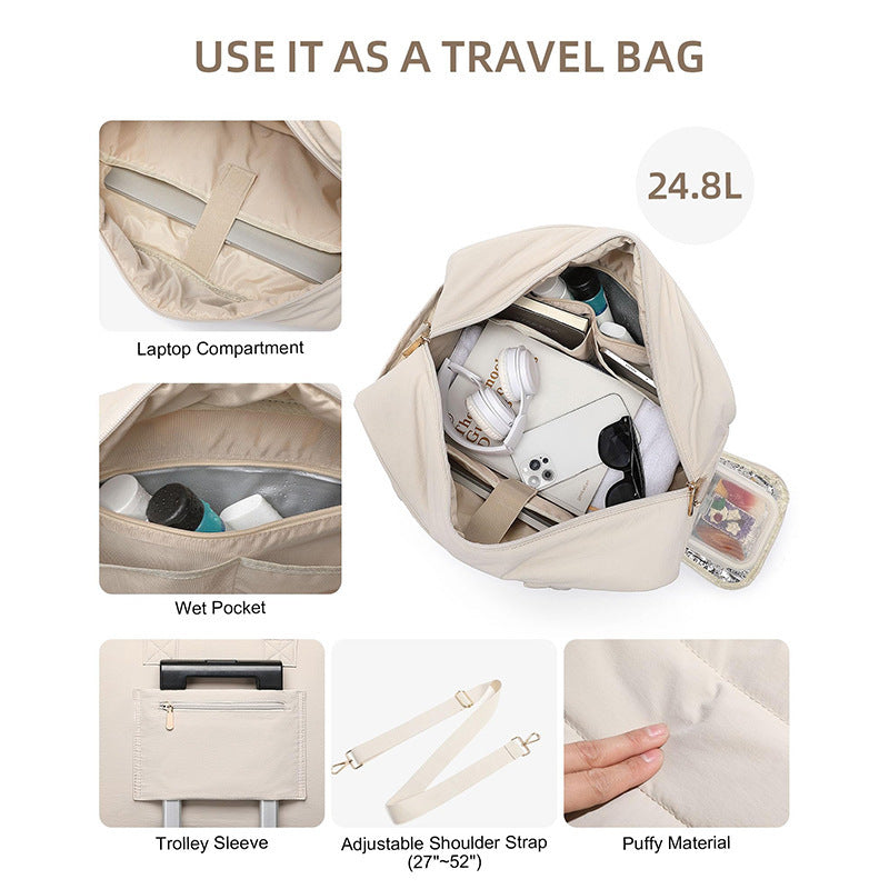 Isolierte Lunchbox-Tasche mit Separatem Aufbewahrungsfach Brehn