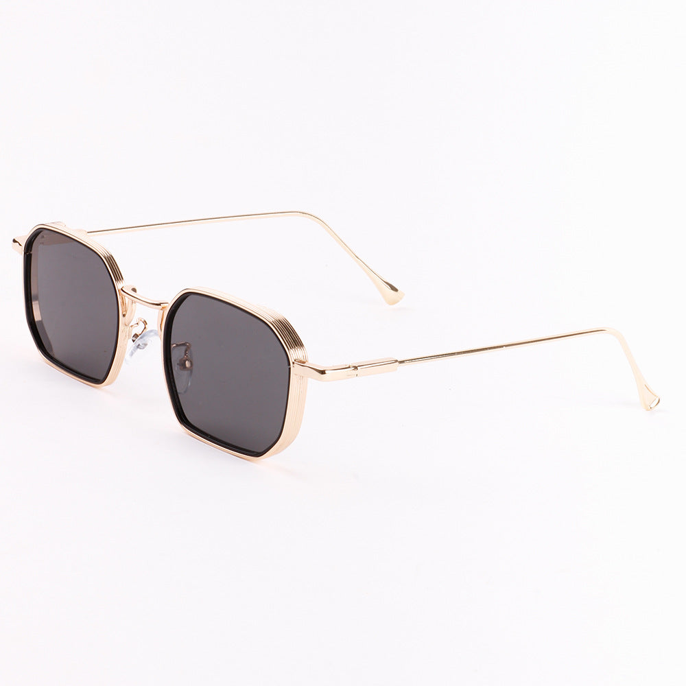 Damen modische Sonnenbrille mit stilvollem, eckigen Rahmen und UV-Schutz Brehn