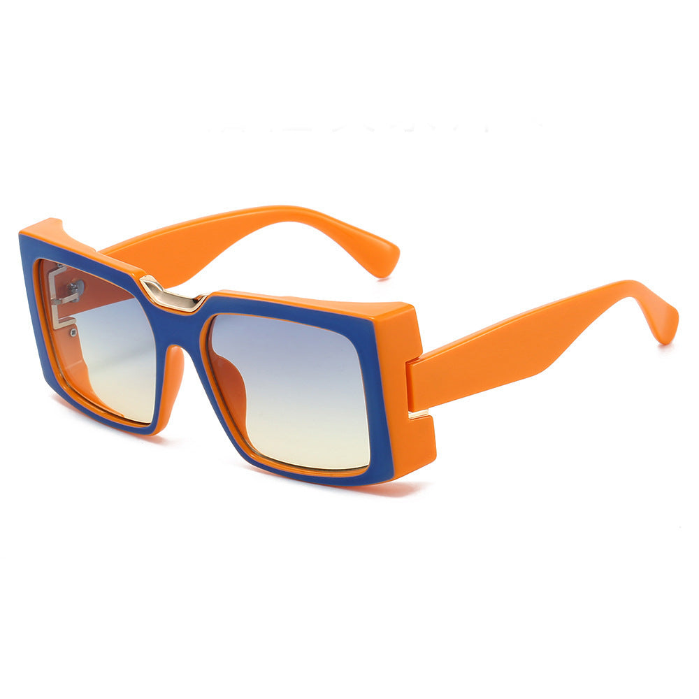 Damen Sonnenbrille im auffälligen geometrischen Design Brehn