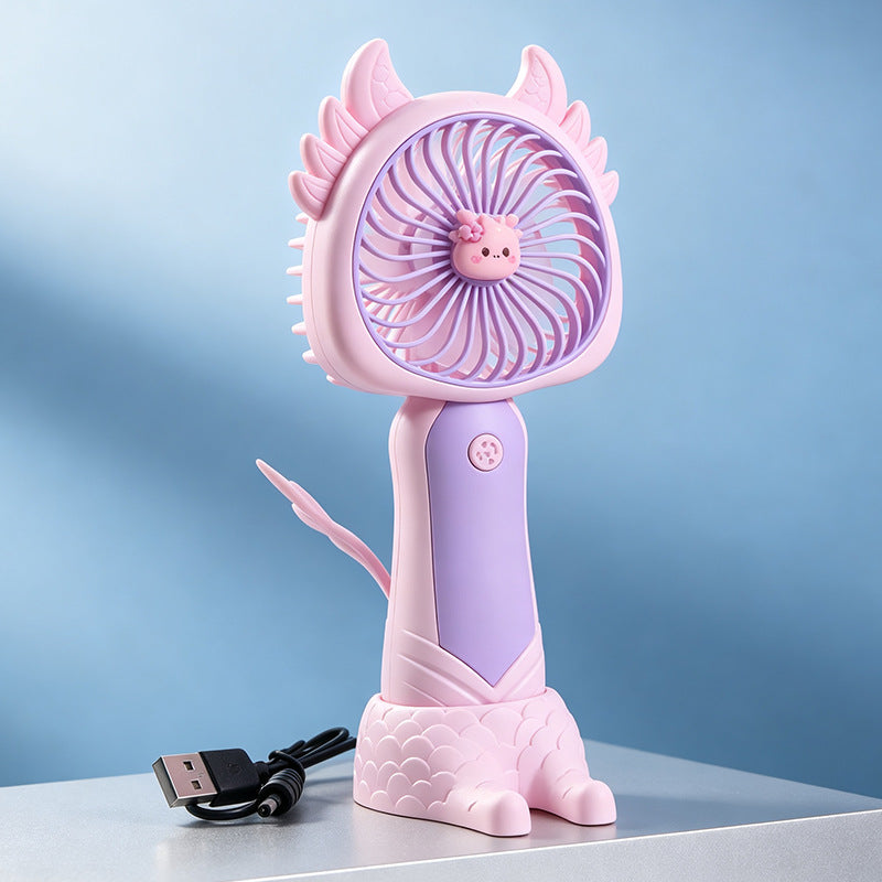 Damen Tragbarer Mini Handventilator mit Katzenohren Brehn