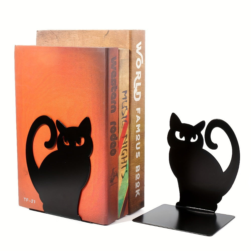 Dekorative Katzenbuchstützen