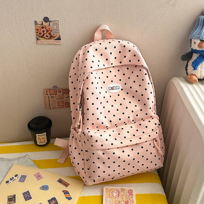 Stilvolle Punktmuster Leichte Rucksack Brehn