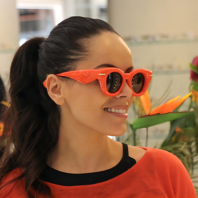 Damen modische Sonnenbrille mit eleganter Silhouette Brehn