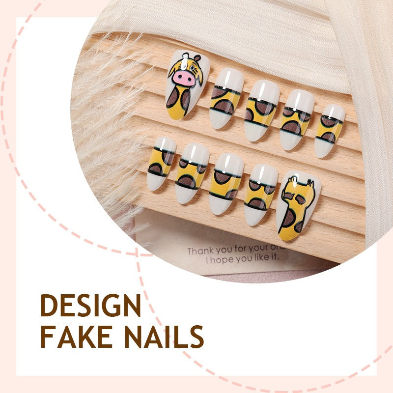 Kreatives Kunstnagelset mit Tier-Design Brehn