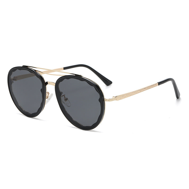 Damen Modern gestaltete Sonnenbrille im eleganten Oversize-Stil Brehn