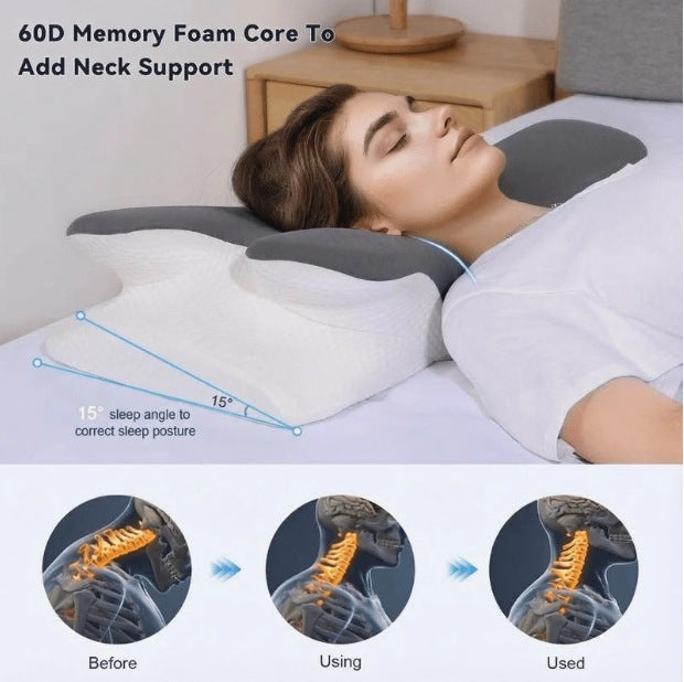 Ergonomisches Komfort-Kopfstützkissen Brehn