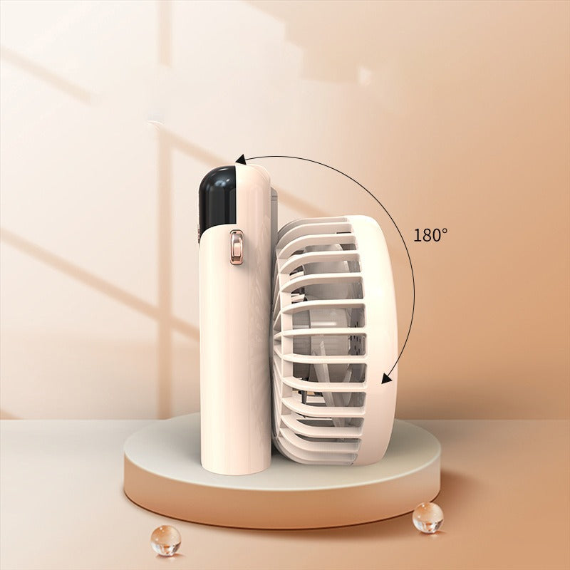 Tragbarer Akku-Ventilator mit Digitalanzeige Brehn