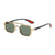 Damen modische Designer-Sonnenbrille mit exklusivem achteckigem Rahmen Brehn