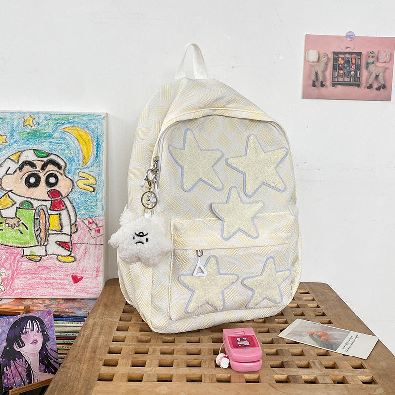 Rucksack mit Stilvollem Sternen-Design und Komfortablem Tragesystem Brehn