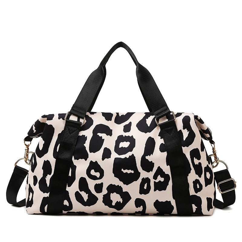 Stylische Leopardprint-Reise-Duffel-Tasche