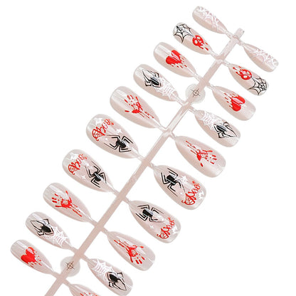 Halloween-Themen Press-On Nagelkollektion Brehn