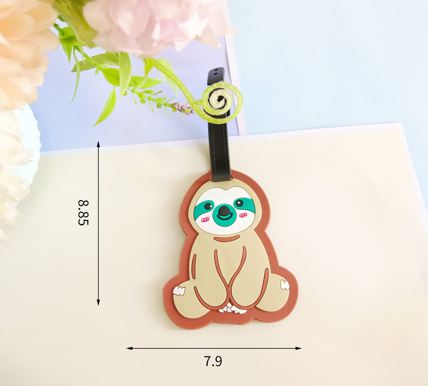 Unisex Kofferanhänger in Llama-Design Brehn