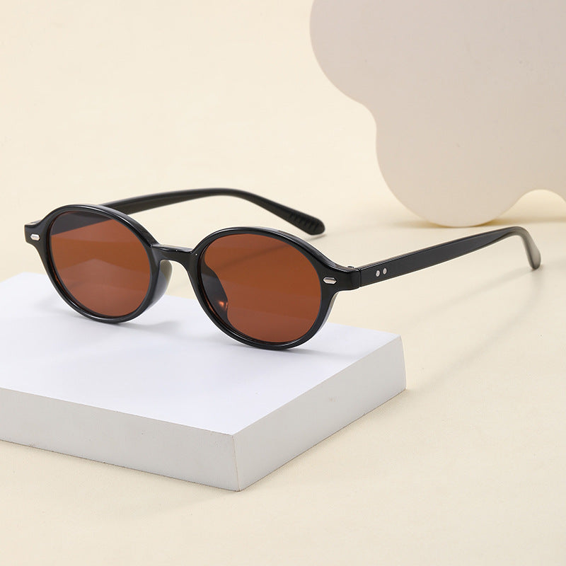 Damen modische runde Lesebrille mit flexiblem Kunststoffrahmen Brehn