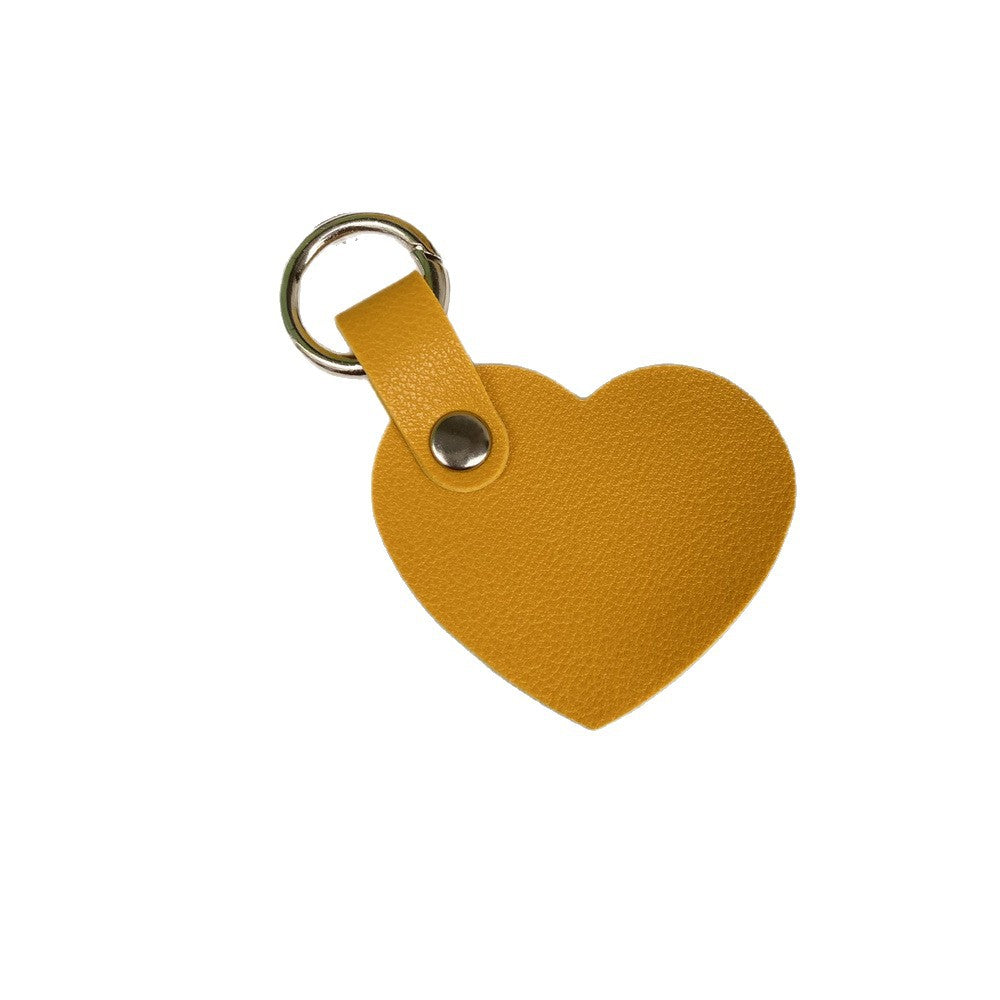Premium Herzförmiger Leder-Schlüsselanhänger Brehn