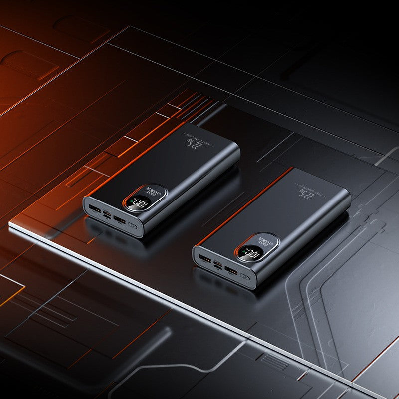 Tragbare Powerbank mit Intelligentem Energie-Management und Modernem Lcd-Display Brehn