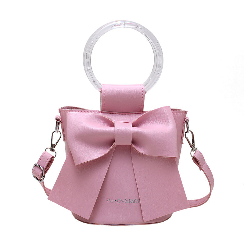 Elegante Handtasche mit Schleifendetail