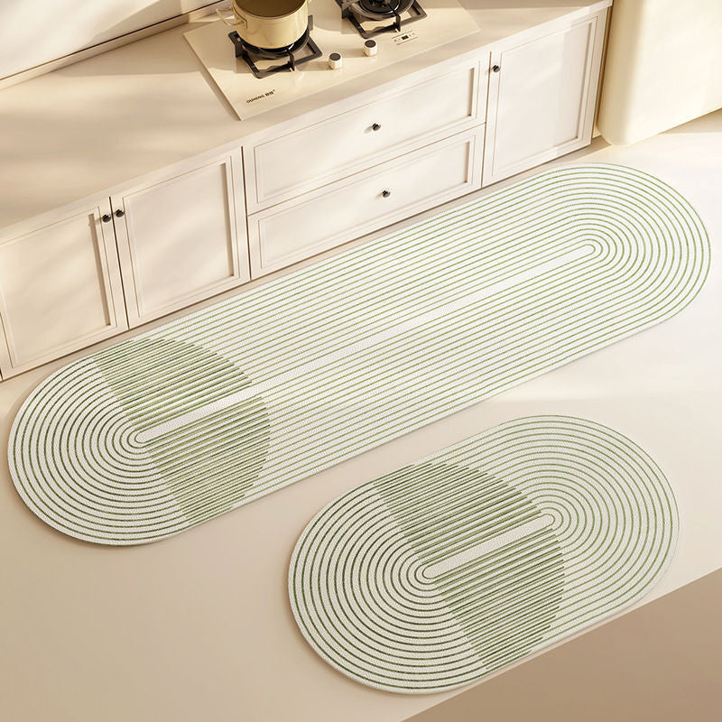 Modern geometrischer Küchenläufer Teppich