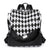 Stilvolle Harlequin-Muster Rucksack