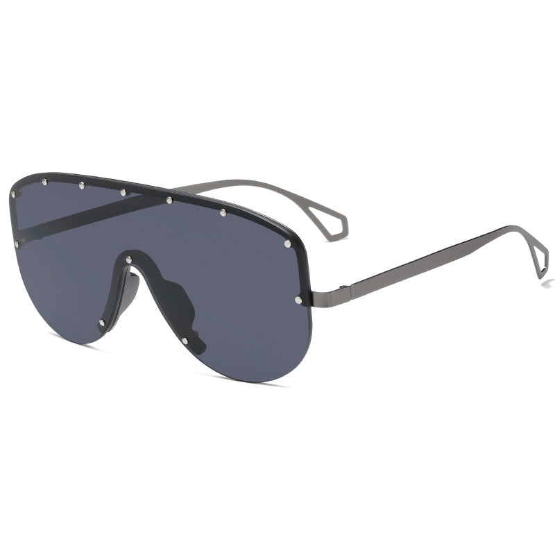 Damen Oversized Sonnenbrille mit modernem Rahmen Brehn