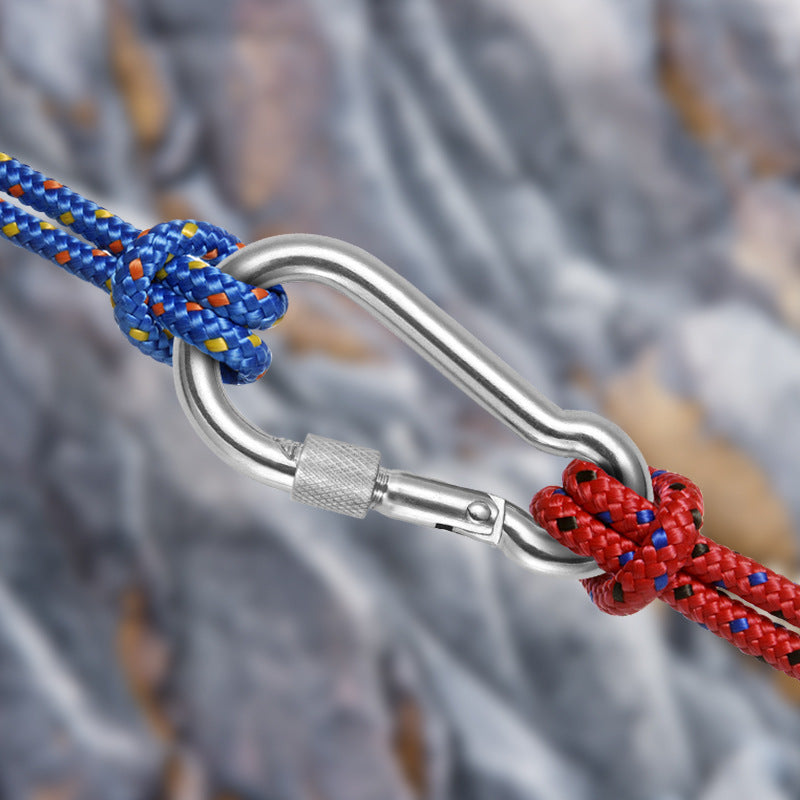 Sicherungs-Karabiner Mit Schraubverschluss Und Hochleistungsstruktur Brehn