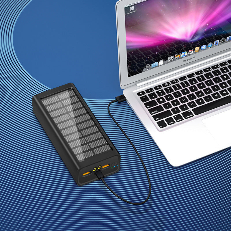 Solarbetriebene Powerbank Brehn