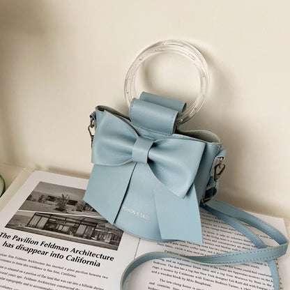 Elegante Handtasche mit Schleifendetail